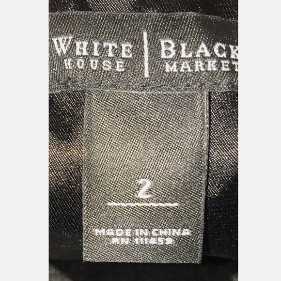 $198 Black Strapless Asymmetrical Whimsygoth Mini Formal/Occasion Dress~Sz 2 - Picture 9 of 11